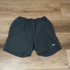 ASOS Charcoal Athletic Shorts 5” inseam